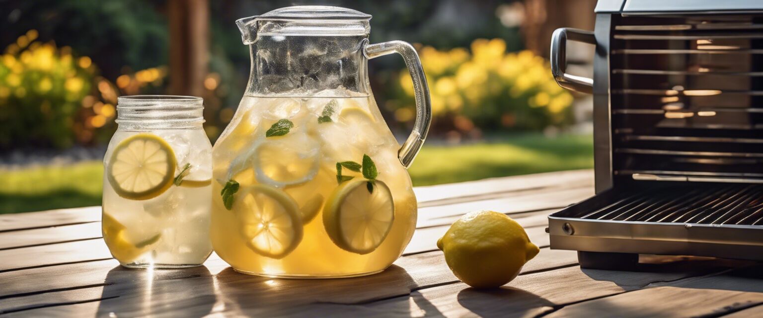 Keeping hydrated while barbecuing