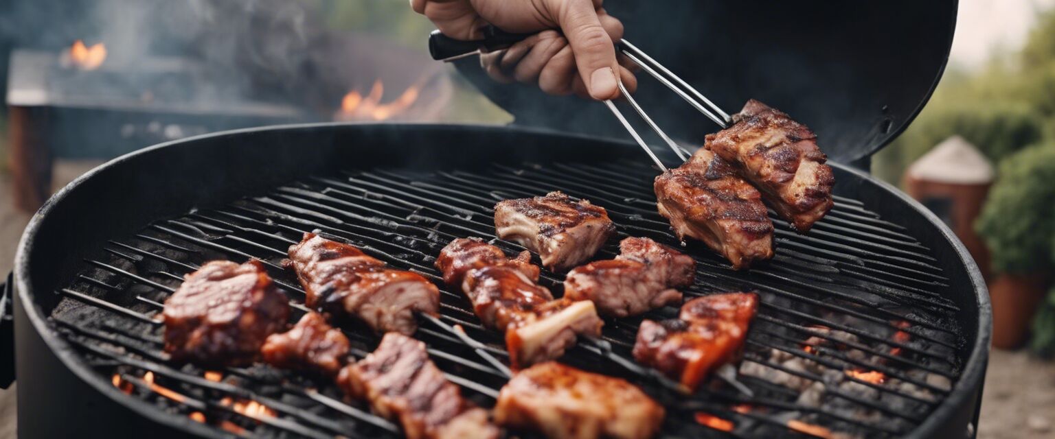 Inspection of a barbecue grill