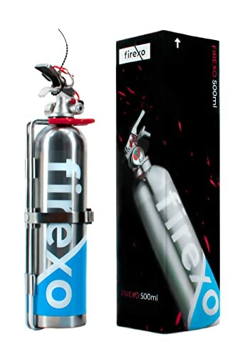 Firexo 500ml fire extinguisher with packaging